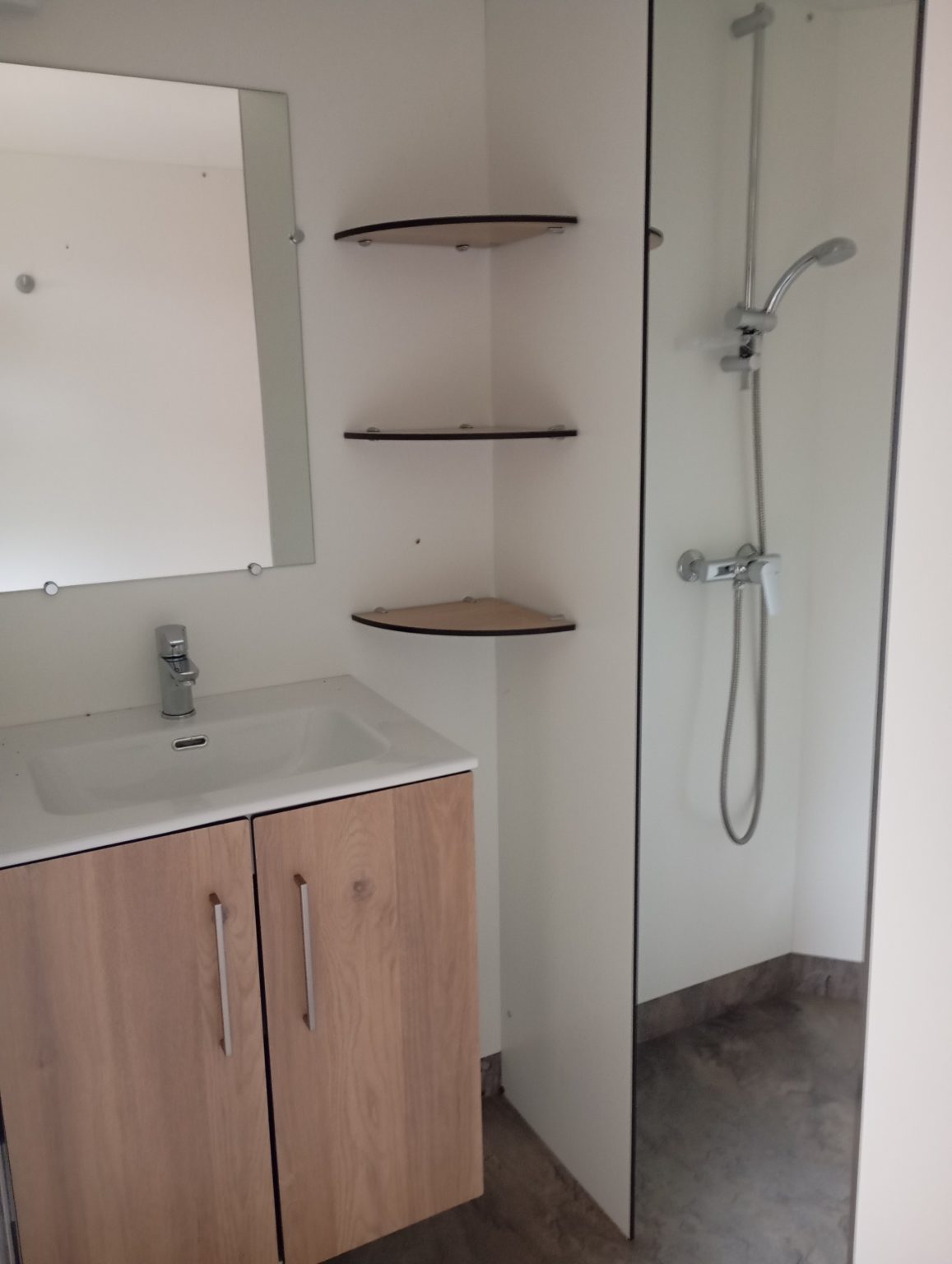 douche privative emplacement Côtes d'Armor