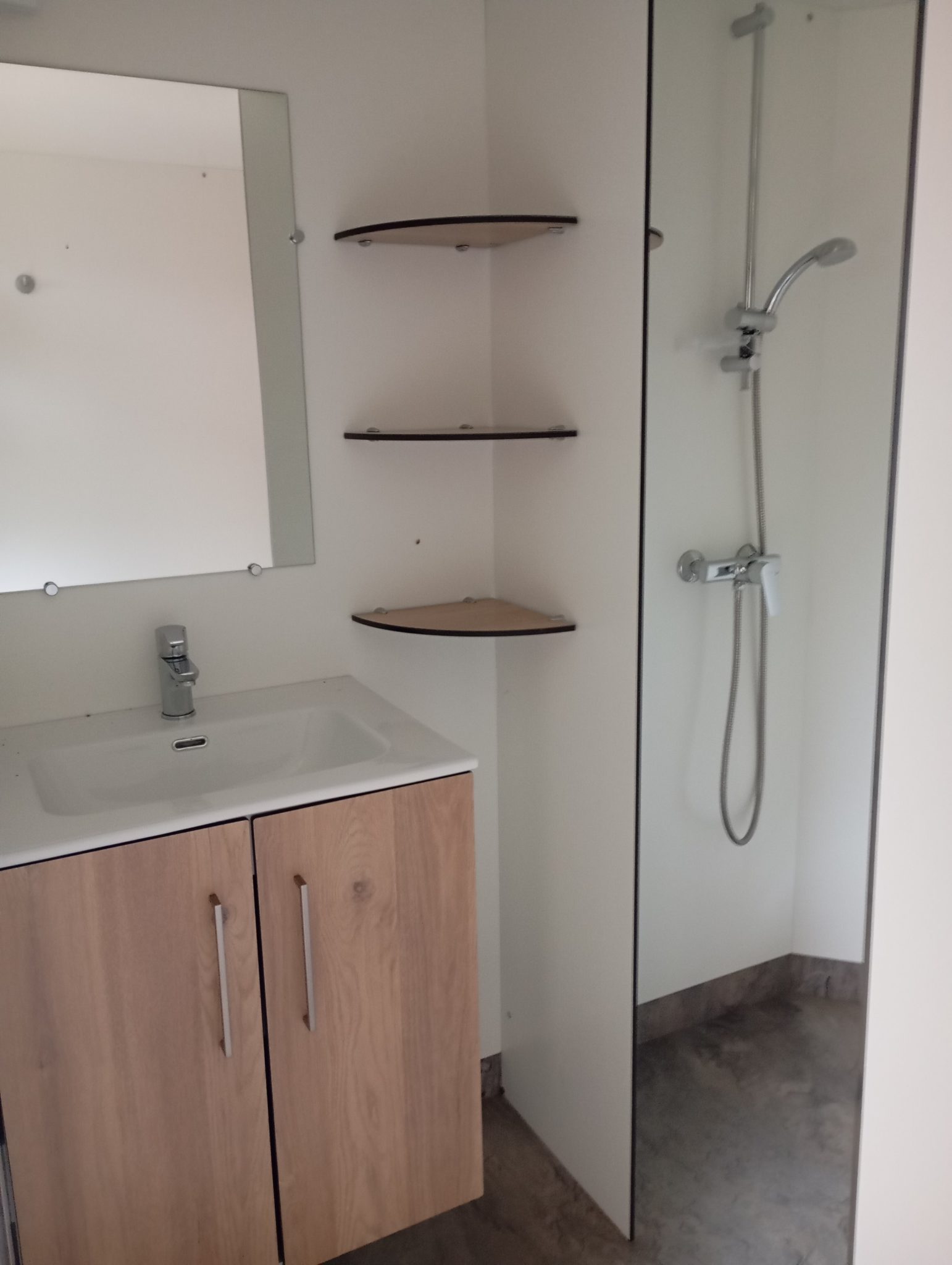 douche privative emplacement Côtes d'Armor